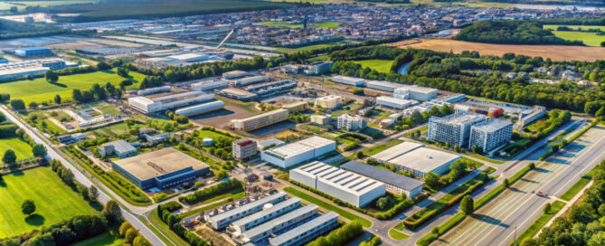 Industrial logistics park